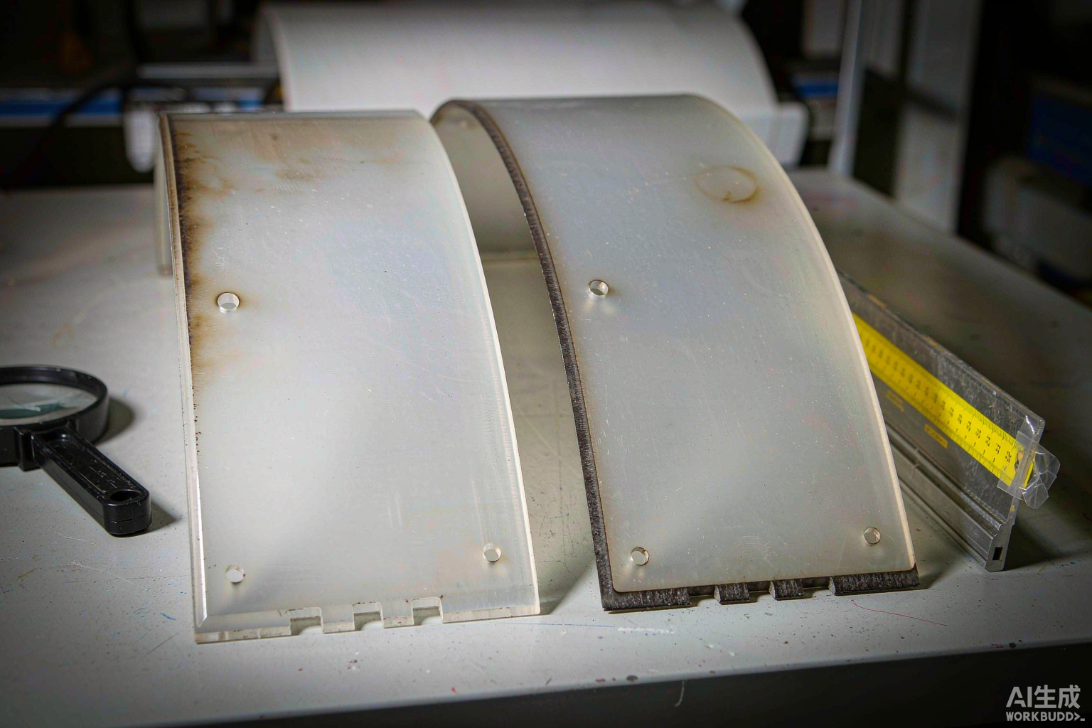 帝耐 DNWZ2000CO₂ 与 DNWZ3000FC 同工件试切结果对照