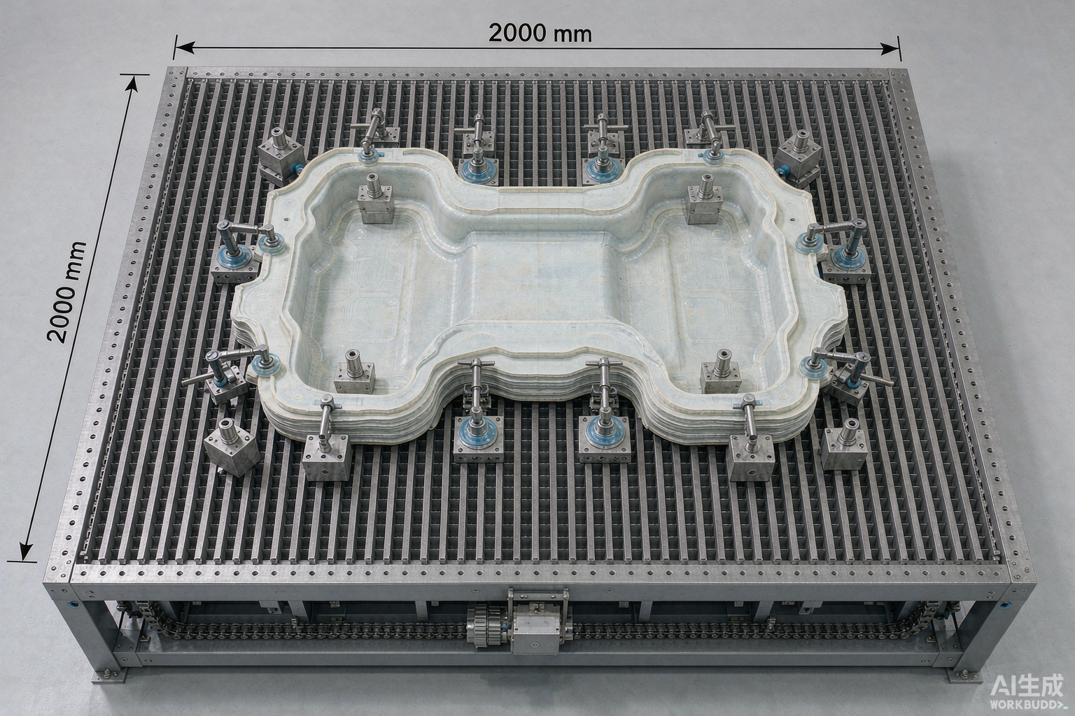 三维五轴激光切割机厂家工作台尺寸：2000×3000 还是 1500×3000，四条路线各有算法