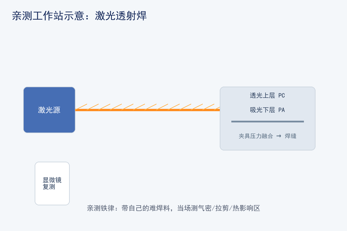 塑料激光焊接机亲测：我跑了四家厂，把真相焊在了焊缝上